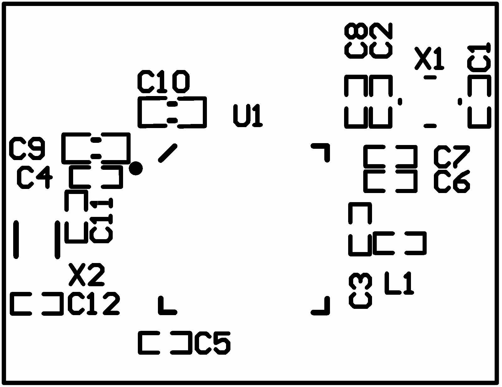 Layout/image: Top silk layer